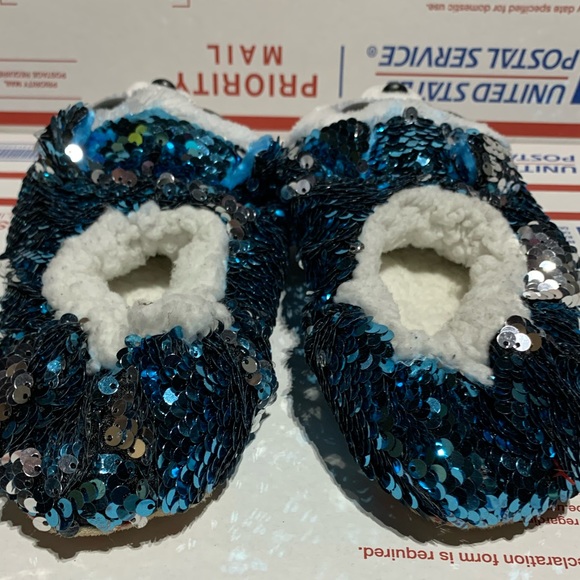Ty Fashion Beanie Baby Slush Sequin Slippers - Picture 4 of 8